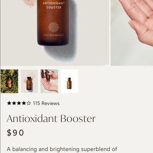 True Botanicals antioxidant booster